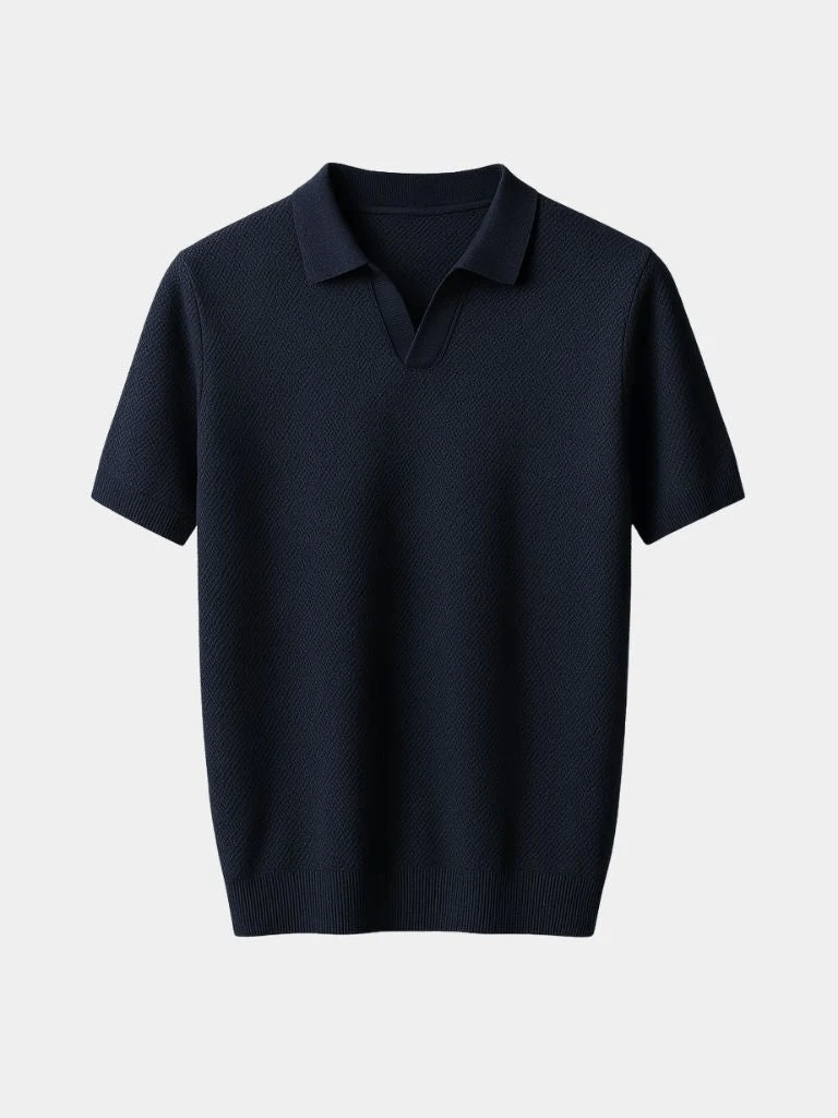 Old Money Cotton Polo - Palm Beach Boutique