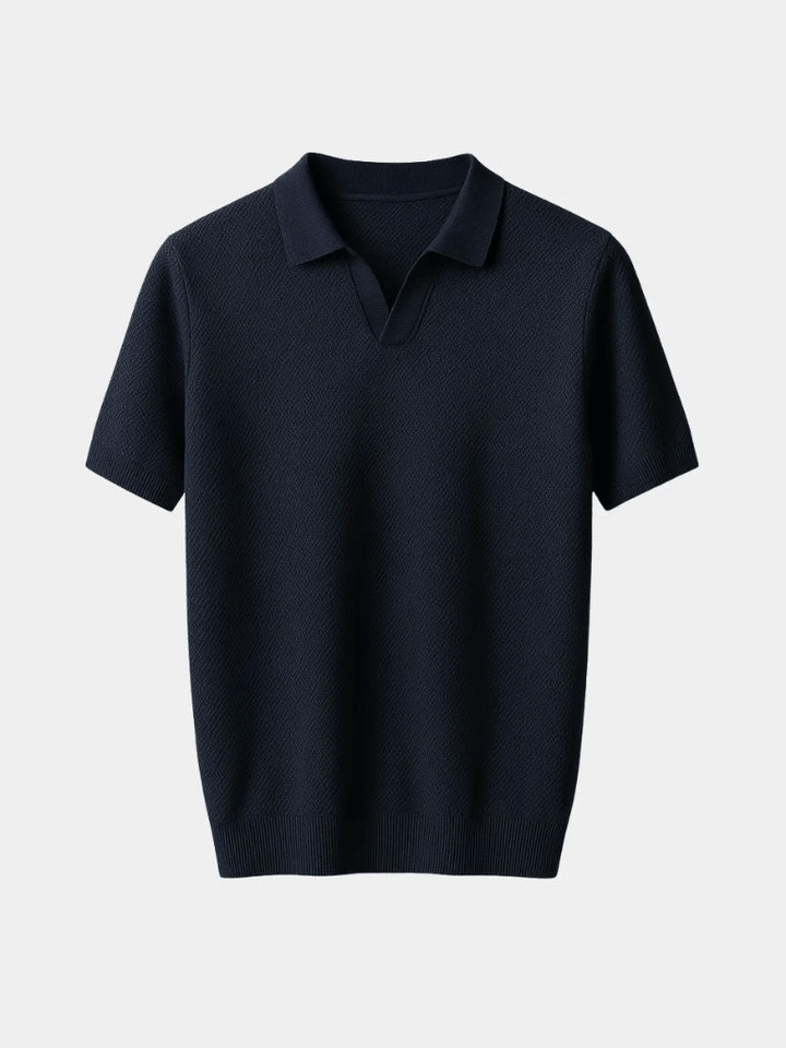 Old Money Cotton Polo - Palm Beach Boutique