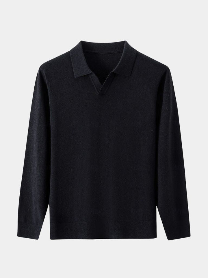 Royal Comfort Long Sleeve Polo - Palm Beach Boutique