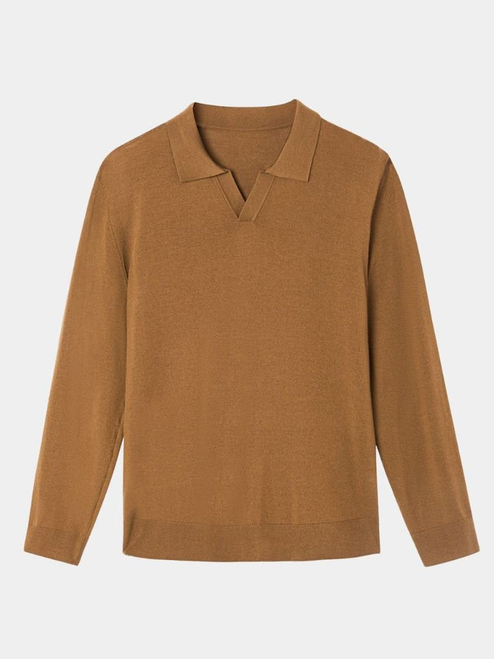 Royal Comfort Long Sleeve Polo - Palm Beach Boutique