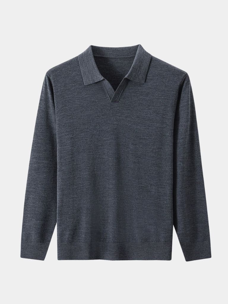 Royal Comfort Long Sleeve Polo - Palm Beach Boutique