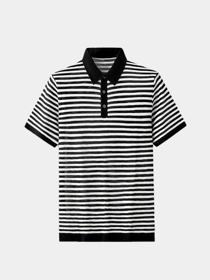 Classic Striped Polo - Palm Beach Boutique