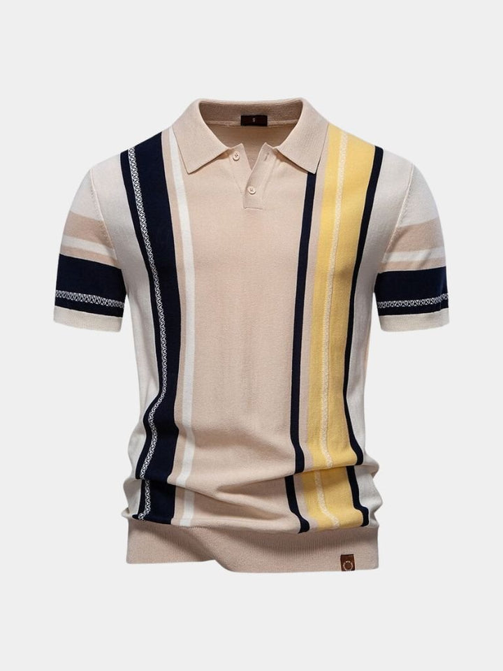 Twilight Stripes Polo Palm Beach Boutique