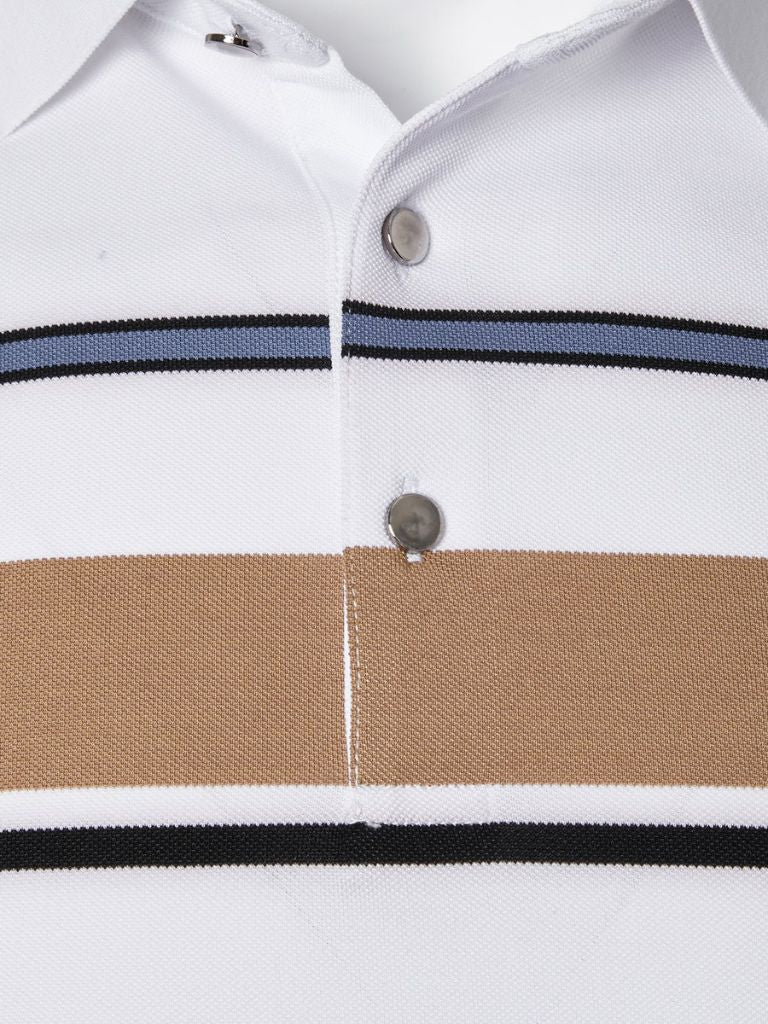 Sunset Striped Polo Palm Beach Boutique