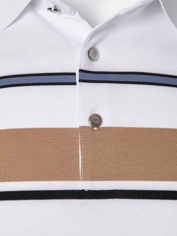 Sunset Striped Polo Palm Beach Boutique