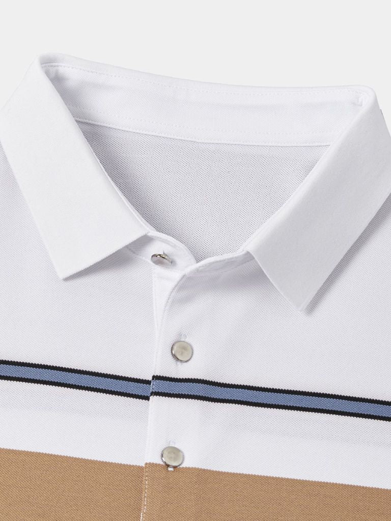 Sunset Striped Polo Palm Beach Boutique