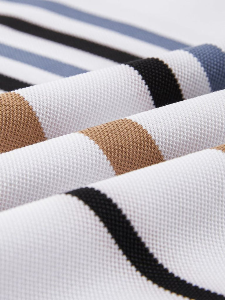 Sunset Striped Polo Palm Beach Boutique
