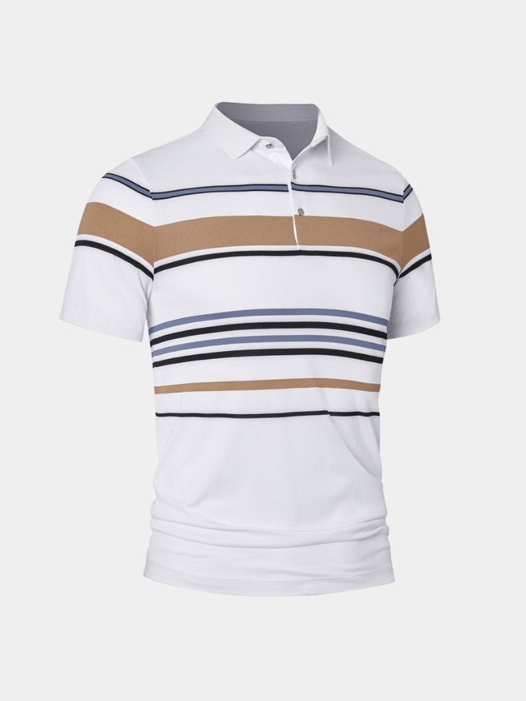 Sunset Striped Polo Palm Beach Boutique