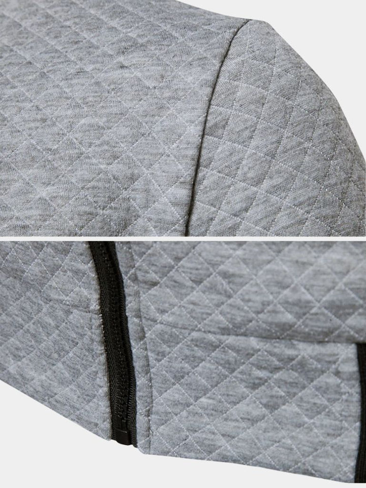 Palm Beach Boutique Casual Textured Bomber Jacket