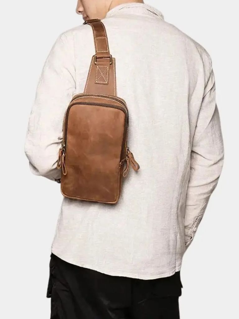 Palm Beach Boutique Vanguard Leather Bag