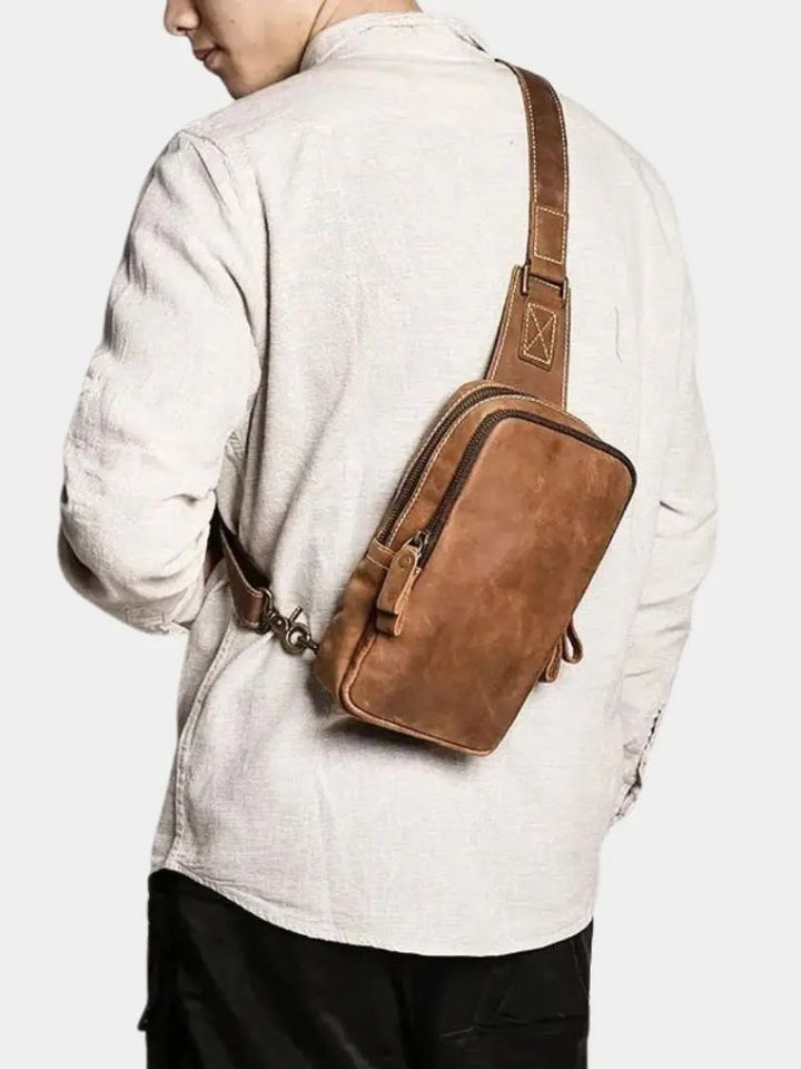 Palm Beach Boutique Vanguard Leather Bag