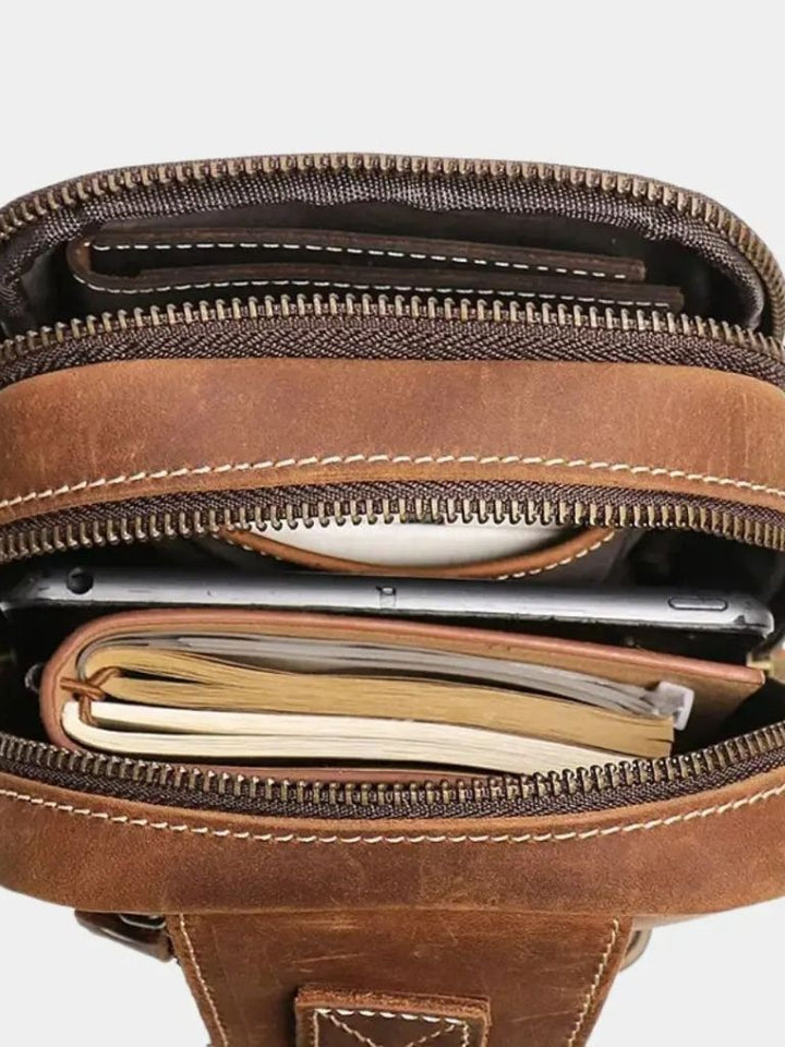 Palm Beach Boutique Vanguard Leather Bag