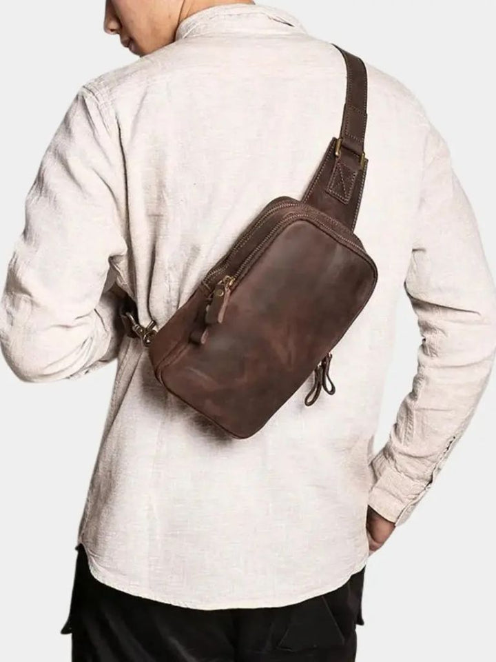 Palm Beach Boutique Vanguard Leather Bag
