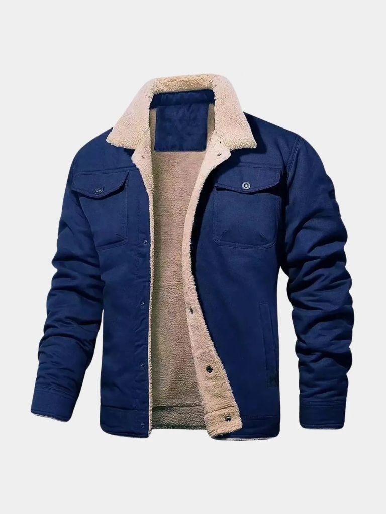 Retro Fleece Bomber Jacket - Palm Beach Boutique