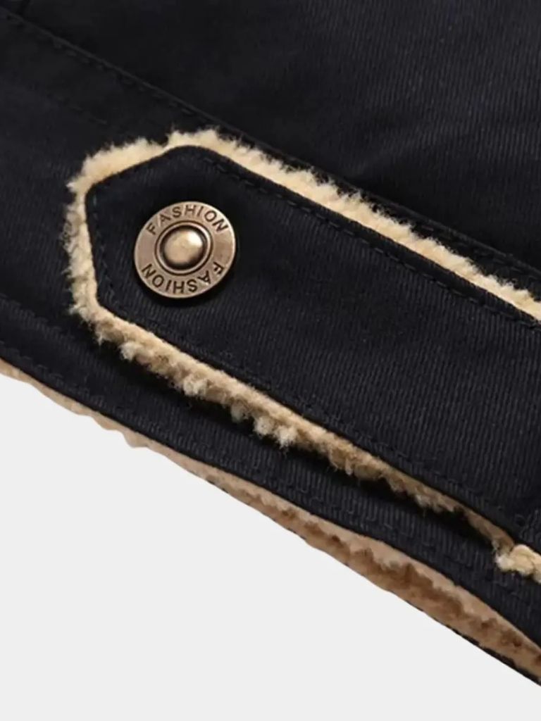 Retro Fleece Bomber Jacket - Palm Beach Boutique