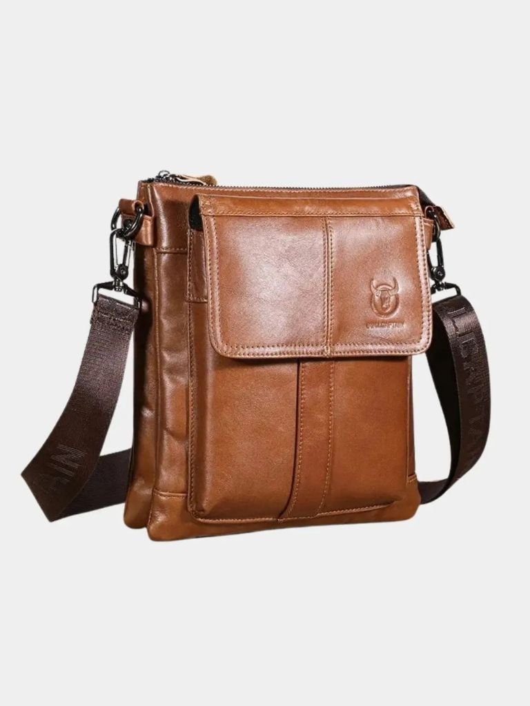 Palm Beach Boutique Classic Leather Shoulder Bag
