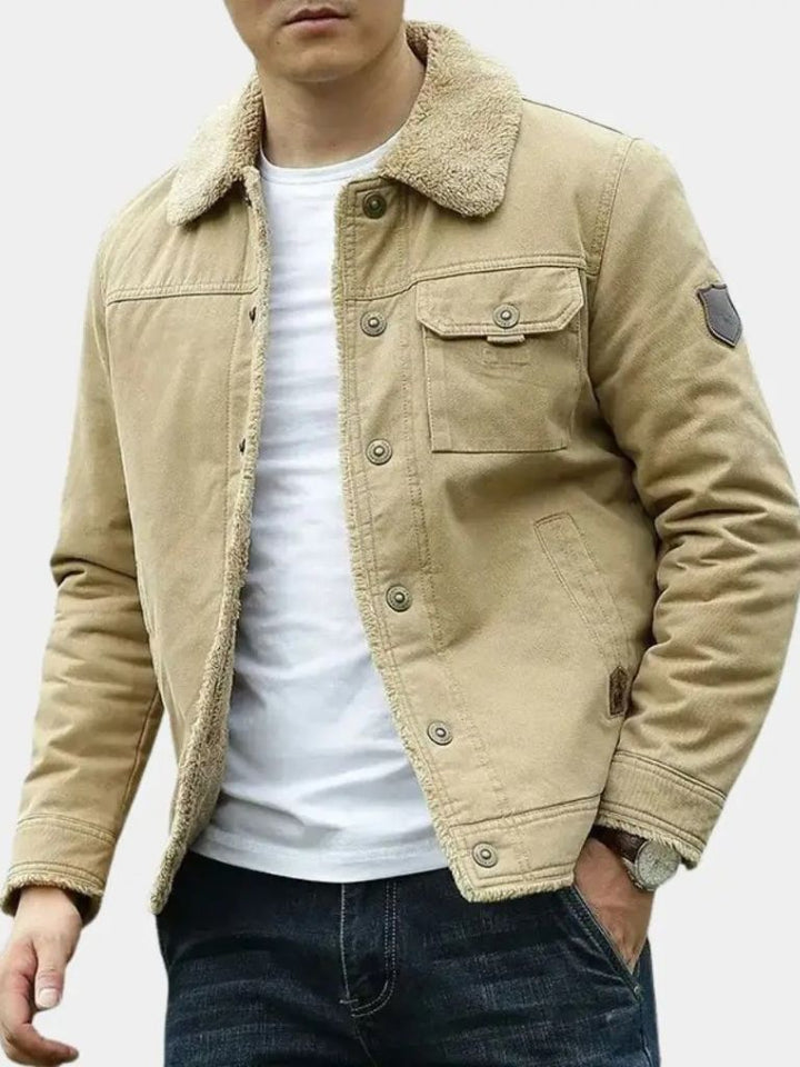 Retro Military Aviator Jacket - Palm Beach Boutique