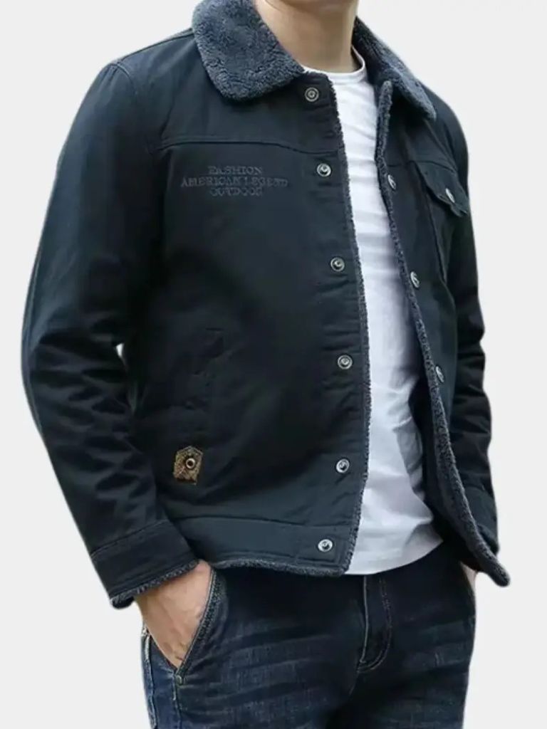 Retro Military Aviator Jacket - Palm Beach Boutique